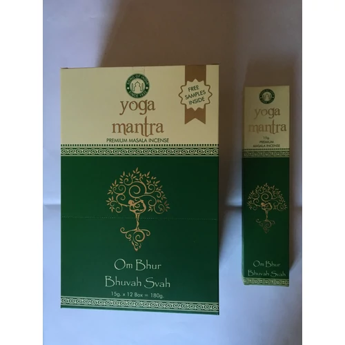 Bețisoare parfumate Yoga Mantra