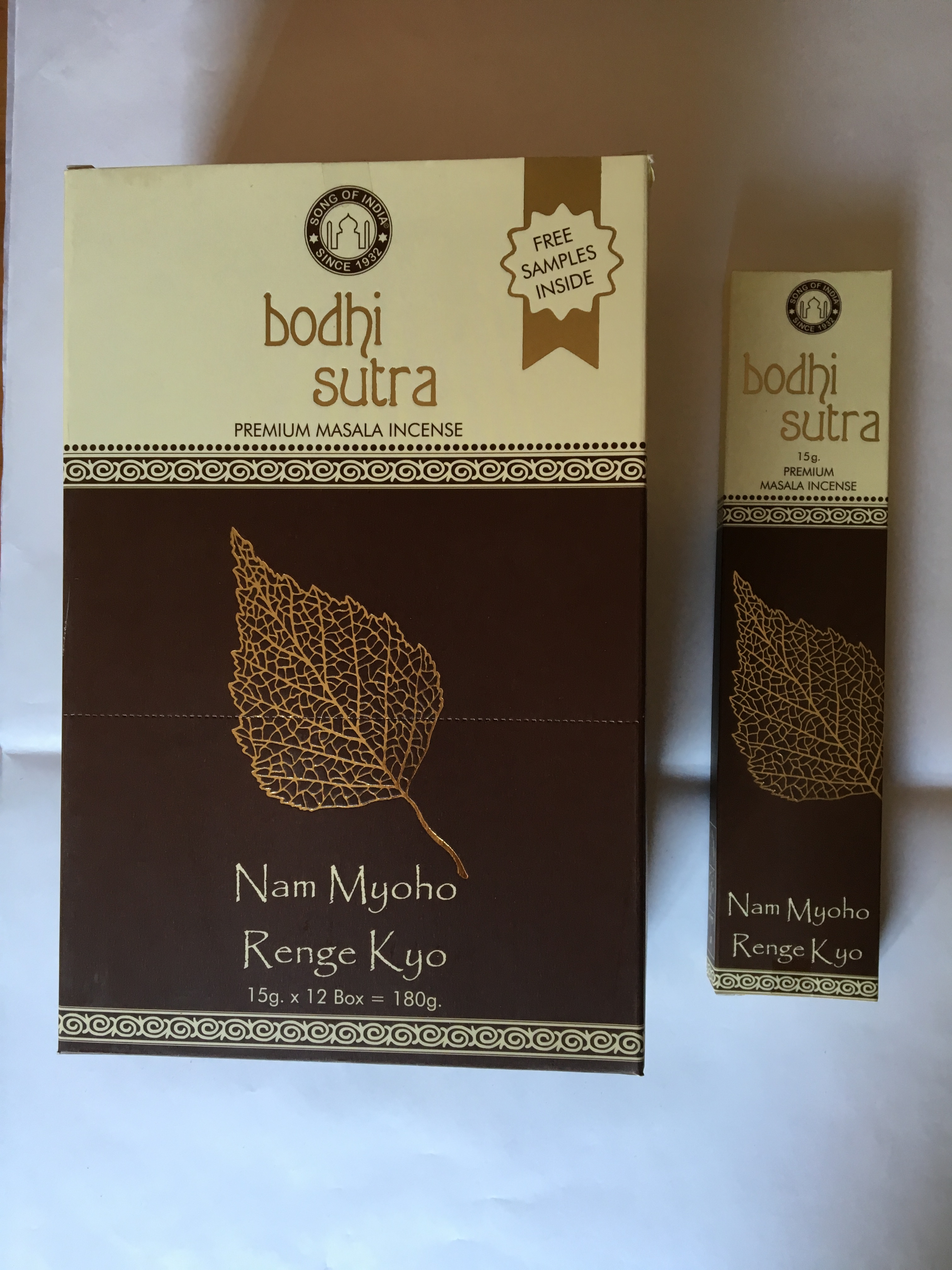 Bețisoare parfumate Bodhi Sutra