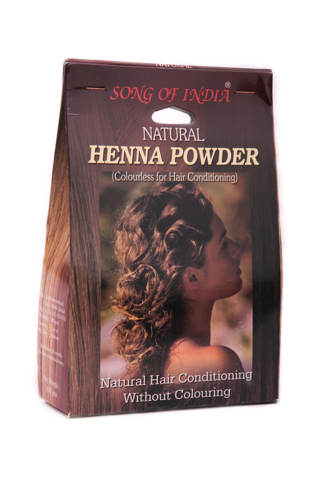 Pudră Henna fără culoare pentru întreținerea părului